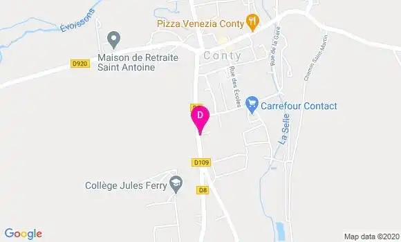 Localisation Helene Dervaux