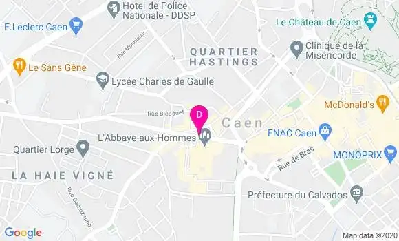 Localisation Herve Lefort