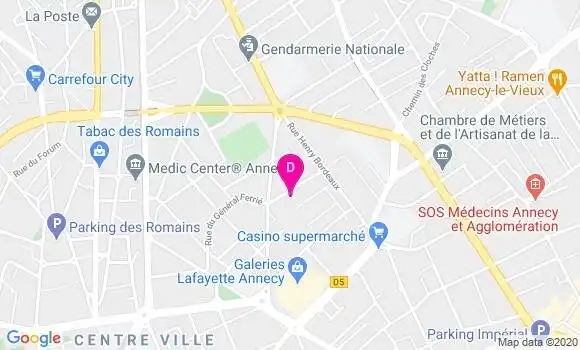 Localisation Philippe Montain
