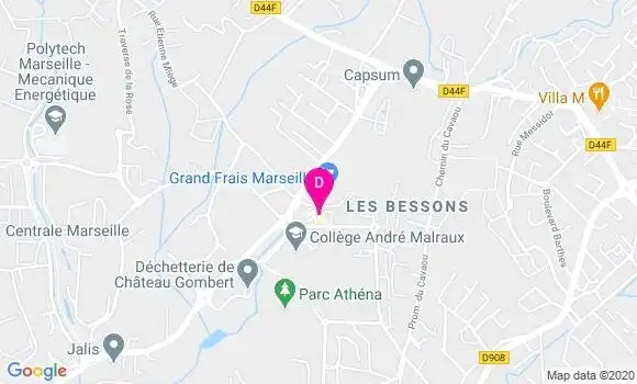 Localisation Laurent Crouzet