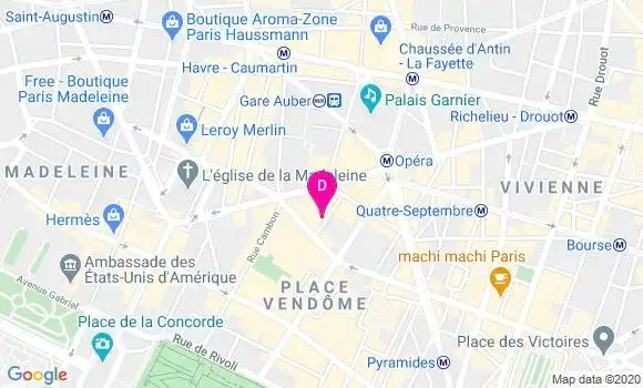 Localisation Maud Denis