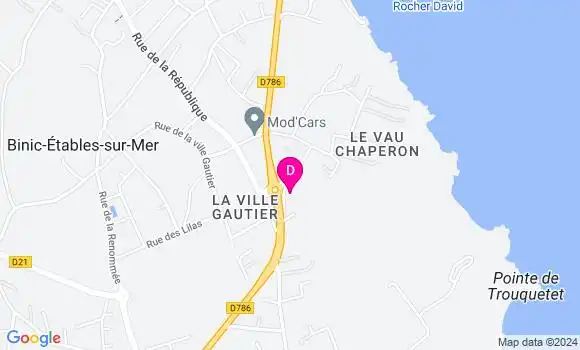 Localisation Elise Catroux