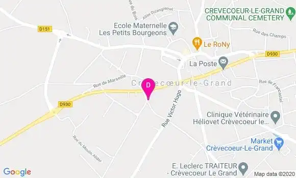 Localisation Sophie Dusehu