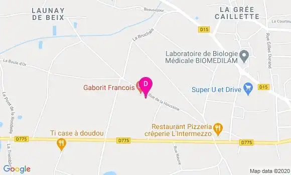Localisation Clementine Oury