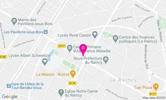Localisation Caroline Temam Sabban