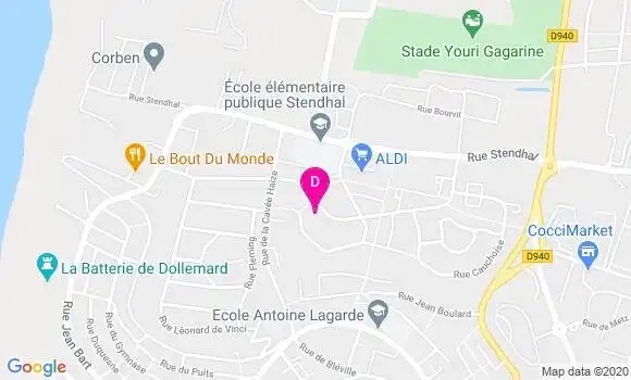Localisation Cyrille Hauville