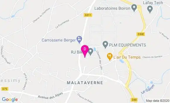 Localisation Julie G
