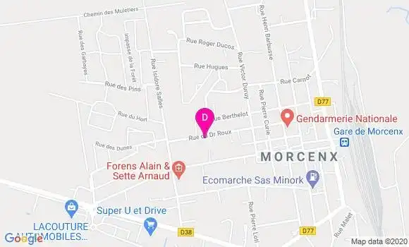 Localisation Olivier Bouchet Dit Layuyouse