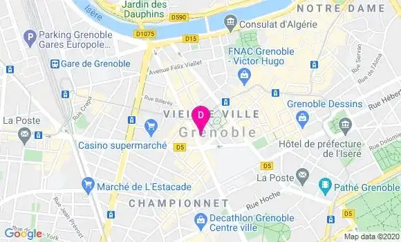Localisation Camille Reymond