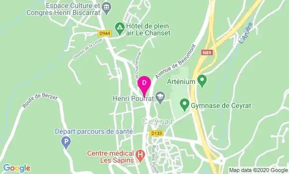 Localisation Karine Page