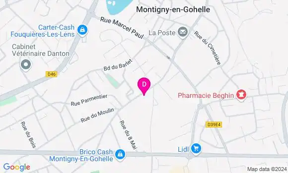 Localisation Kevin Droque