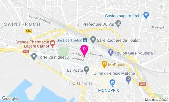 Localisation Marie Tourneur