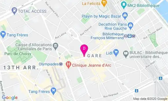 Localisation Jean Luc Bismuth