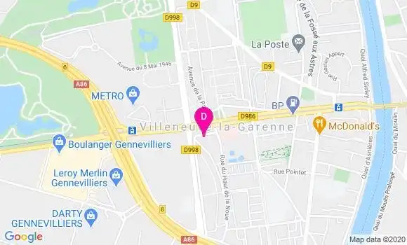 Localisation Andre Haski