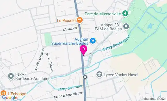 Localisation Delphine Dugast