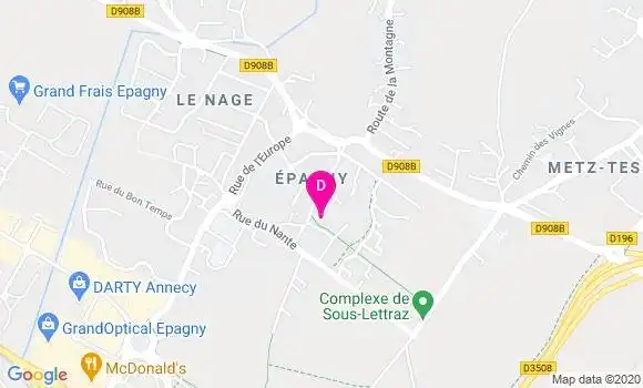 Localisation Alain Griotier