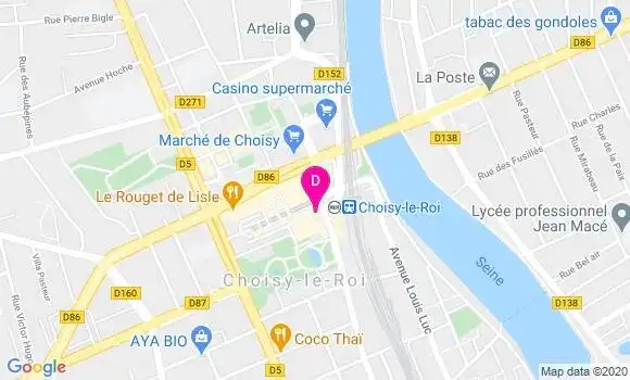 Localisation Gad Benamram