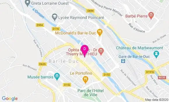 Localisation Marion Panek