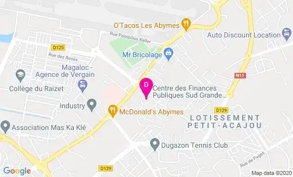 Localisation Marius Mayoute