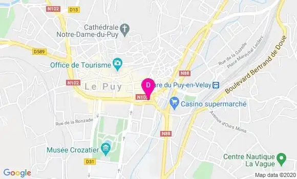 Localisation Jean Olivier Bourgade