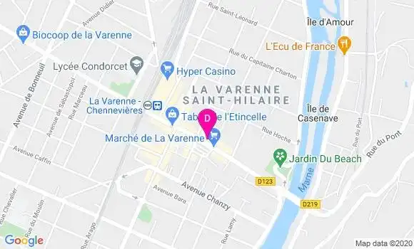 Localisation Michel Zloty