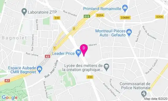 Localisation Marie Christine Bodart