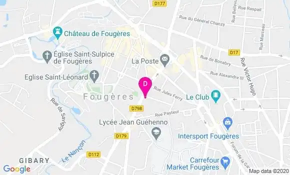 Localisation Magali Foury