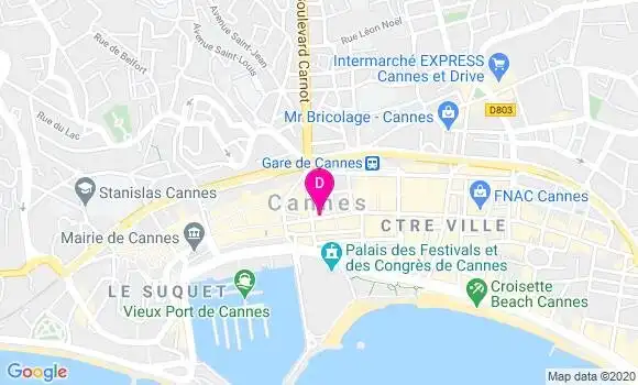 Localisation Franck Rague