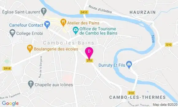 Localisation Philippe Loustau Dessus