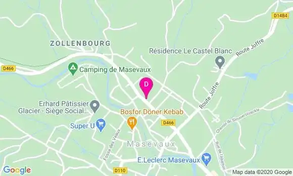 Localisation Nicolas Kessler