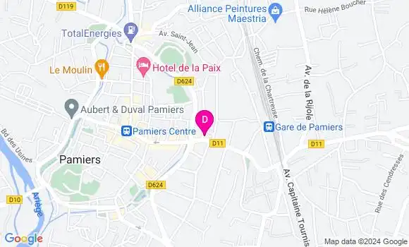 Localisation Marie Bounin