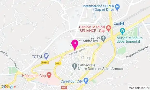 Localisation Catherine Crevisy