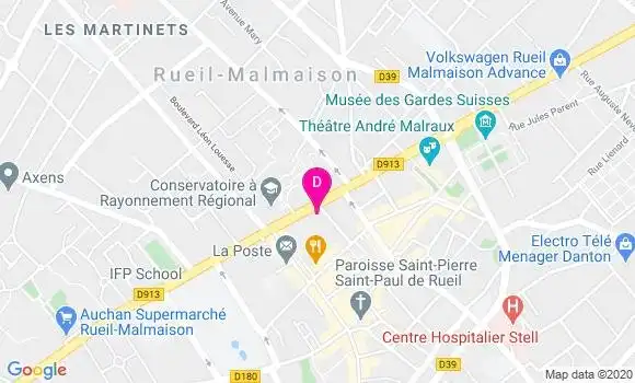 Localisation Sophie Michel Schafer