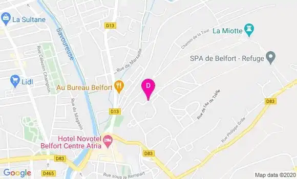 Localisation Sylvia Riemenschneider Chilles