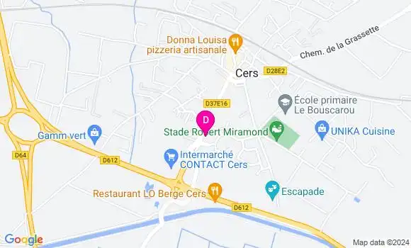 Localisation Nadiege Couta