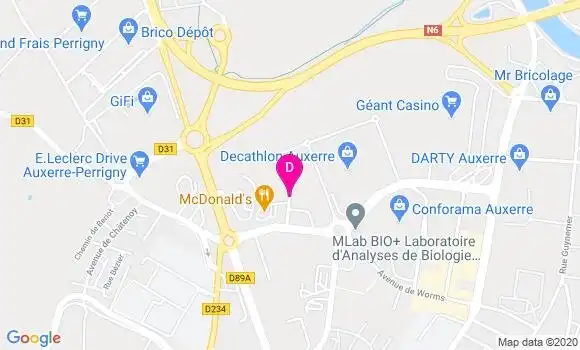 Localisation Lena Menneron
