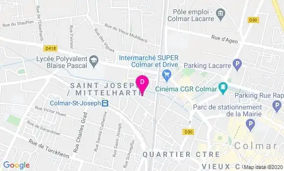 Localisation Pascale Schuller Hassid