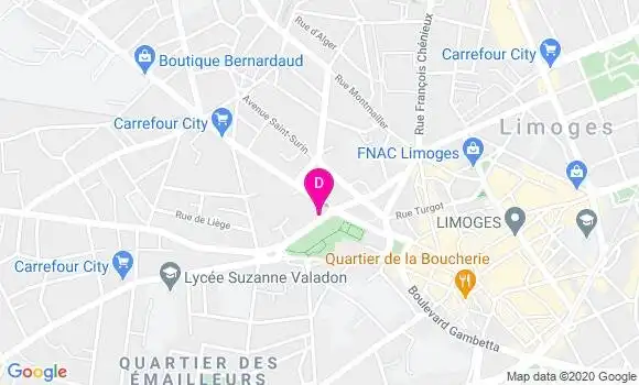 Localisation Jean Jacques Gougis