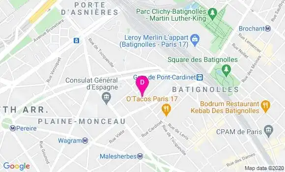 Localisation Bernard Lacombe
