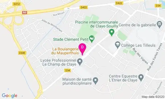 Localisation Marie Christine Tourterel