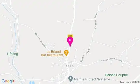 Localisation Edouard Dusseau