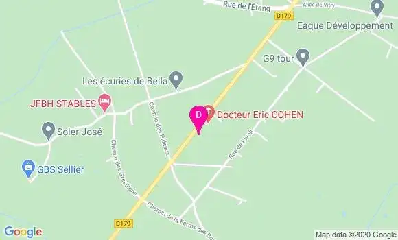 Localisation Maxime Toulemonde