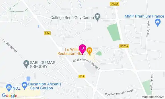 Localisation Maxime Reau