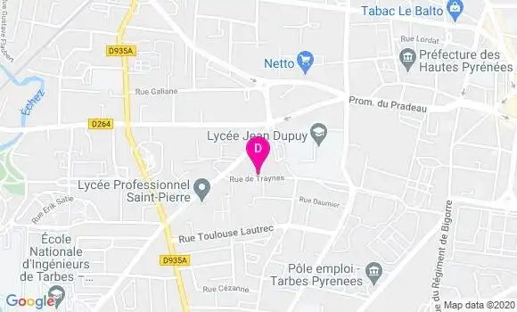 Localisation Pascal Bages
