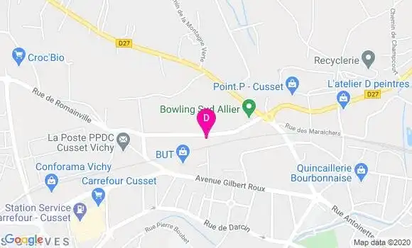 Localisation Pauline Chollet