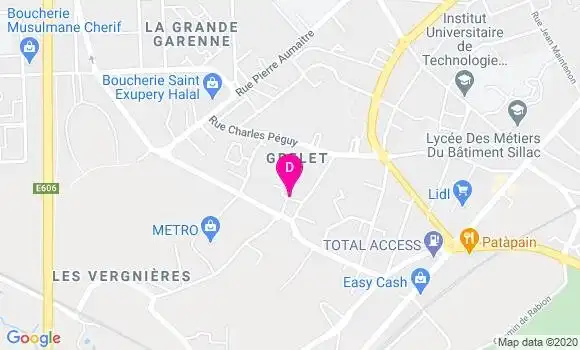 Localisation Damien Gombeaud