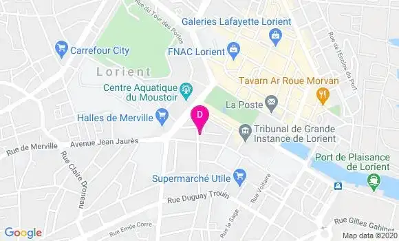 Localisation Xavier Raude