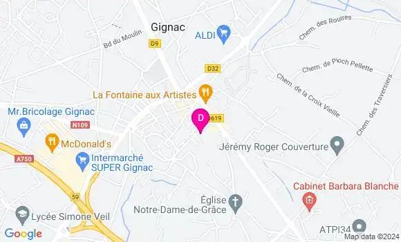 Localisation Capucine Rougeaux