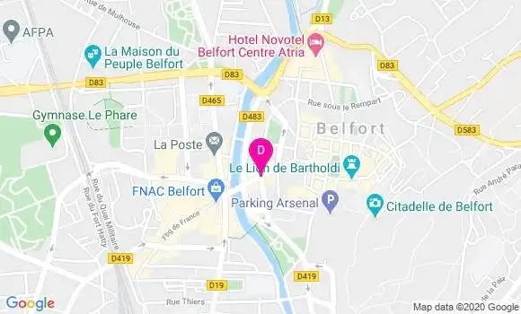 Localisation Frederic Capron