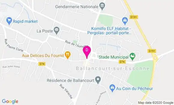 Localisation Clarisse Borda Baudelot